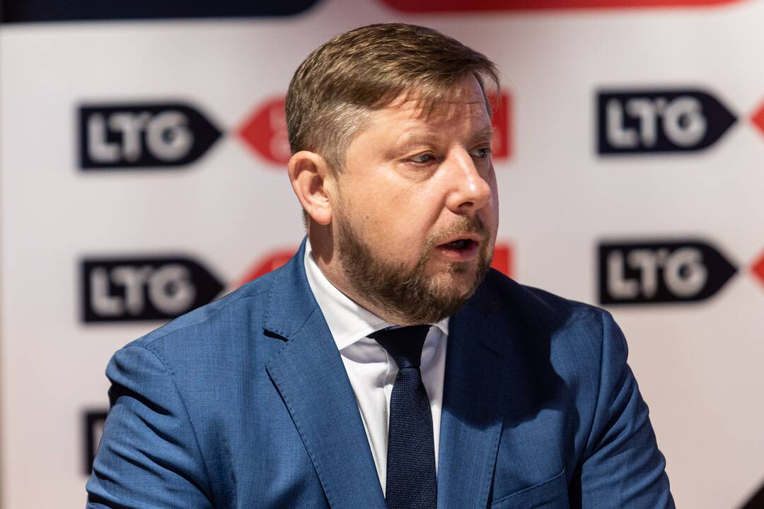 Susisiekimo ministerijos ir „Lietuvos geležinkelių“ spaudos konferencija