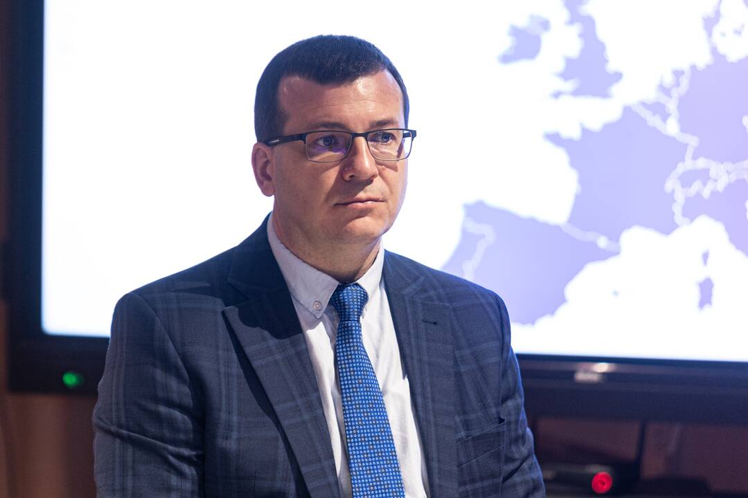 Susisiekimo ministerijos ir „Lietuvos geležinkelių“ spaudos konferencija