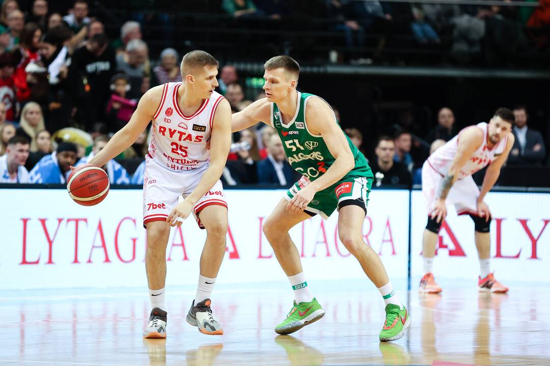  LKL lyderių akistata: „Žalgiris“ – „Rytas“