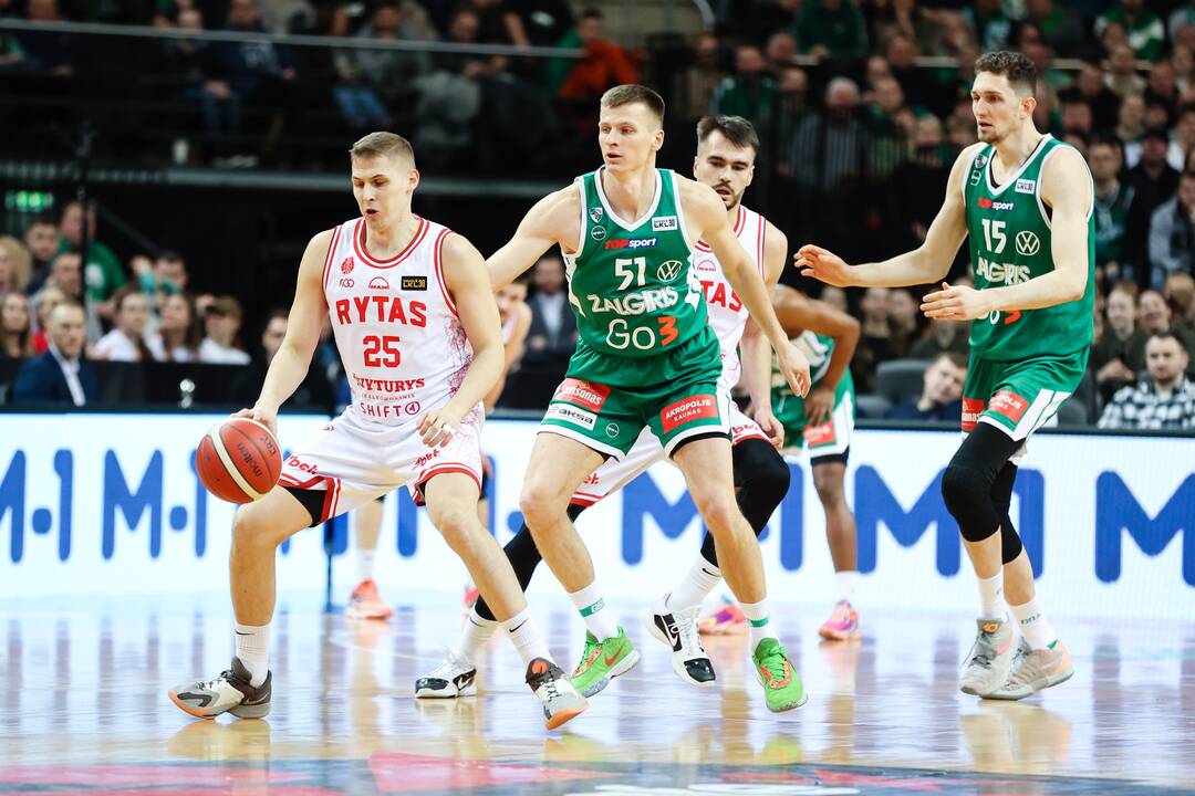  LKL lyderių akistata: „Žalgiris“ – „Rytas“