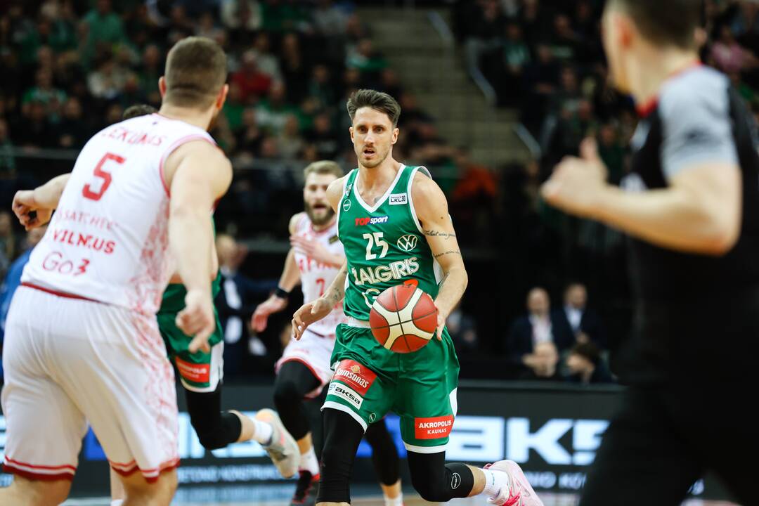 LKL lyderių akistata: „Žalgiris“ – „Rytas“