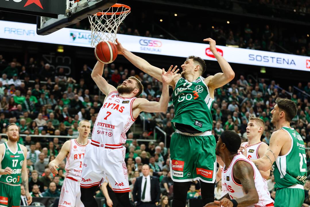  LKL lyderių akistata: „Žalgiris“ – „Rytas“