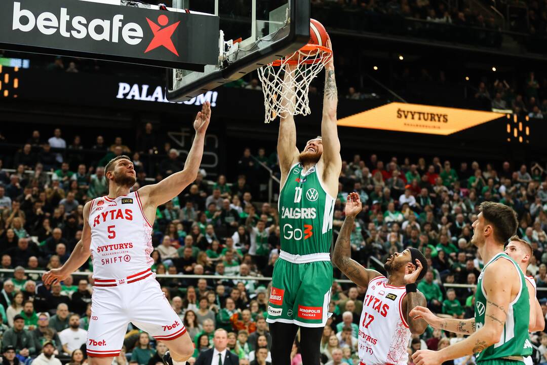  LKL lyderių akistata: „Žalgiris“ – „Rytas“