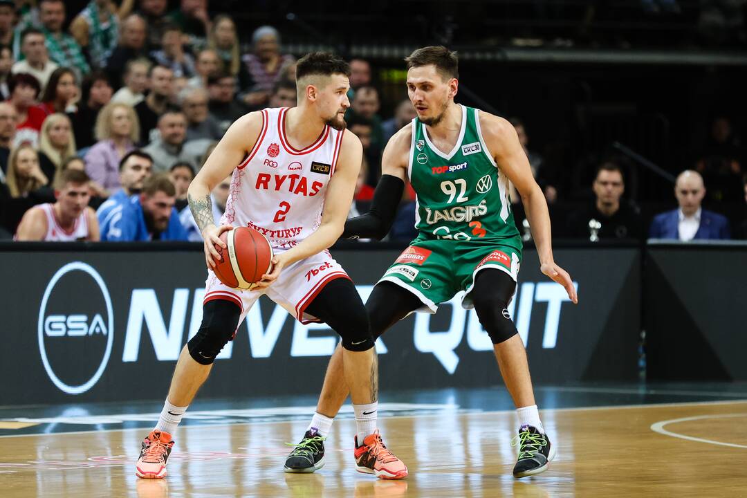  LKL lyderių akistata: „Žalgiris“ – „Rytas“