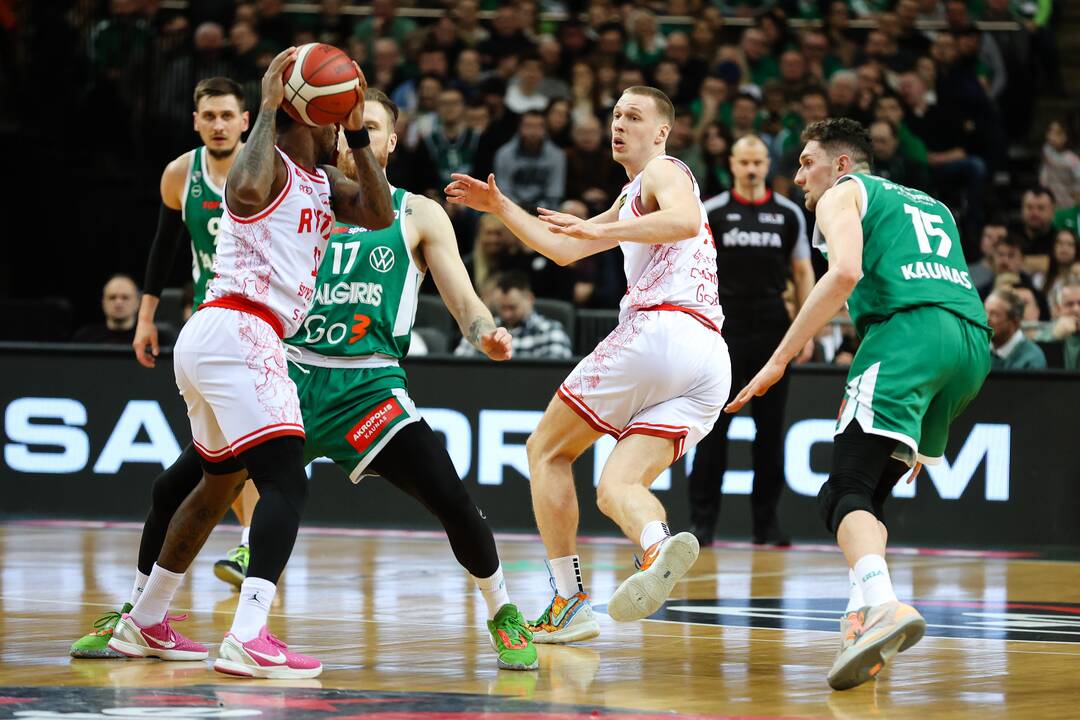  LKL lyderių akistata: „Žalgiris“ – „Rytas“