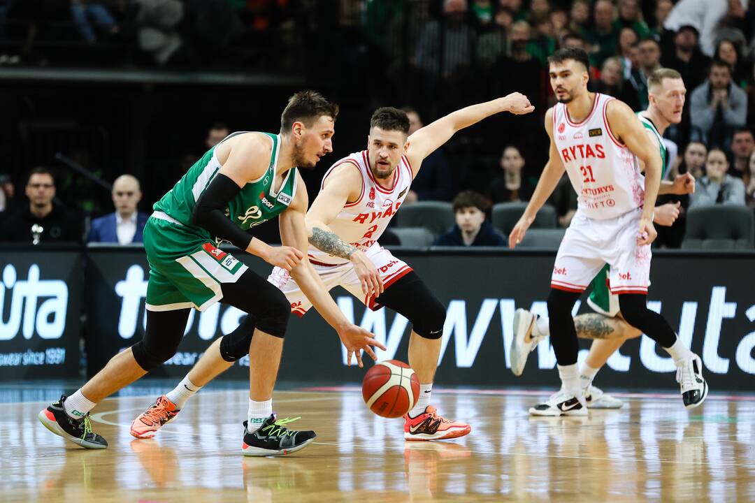  LKL lyderių akistata: „Žalgiris“ – „Rytas“
