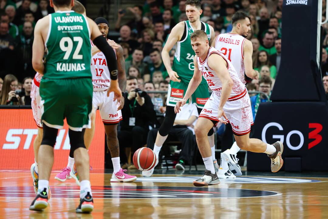  LKL lyderių akistata: „Žalgiris“ – „Rytas“