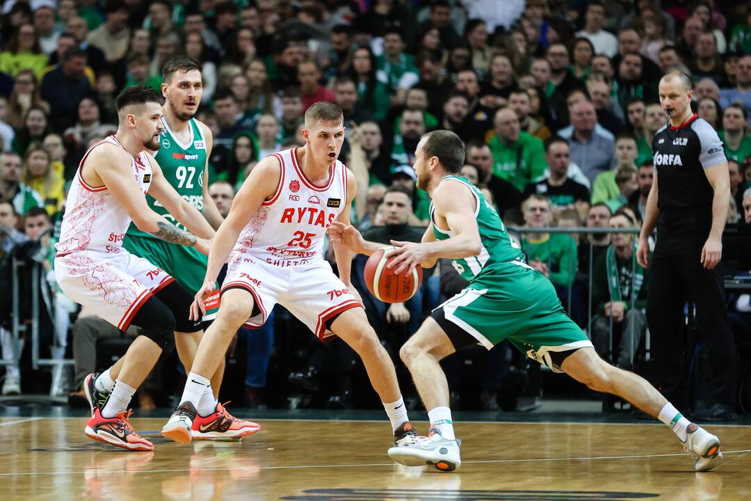  LKL lyderių akistata: „Žalgiris“ – „Rytas“