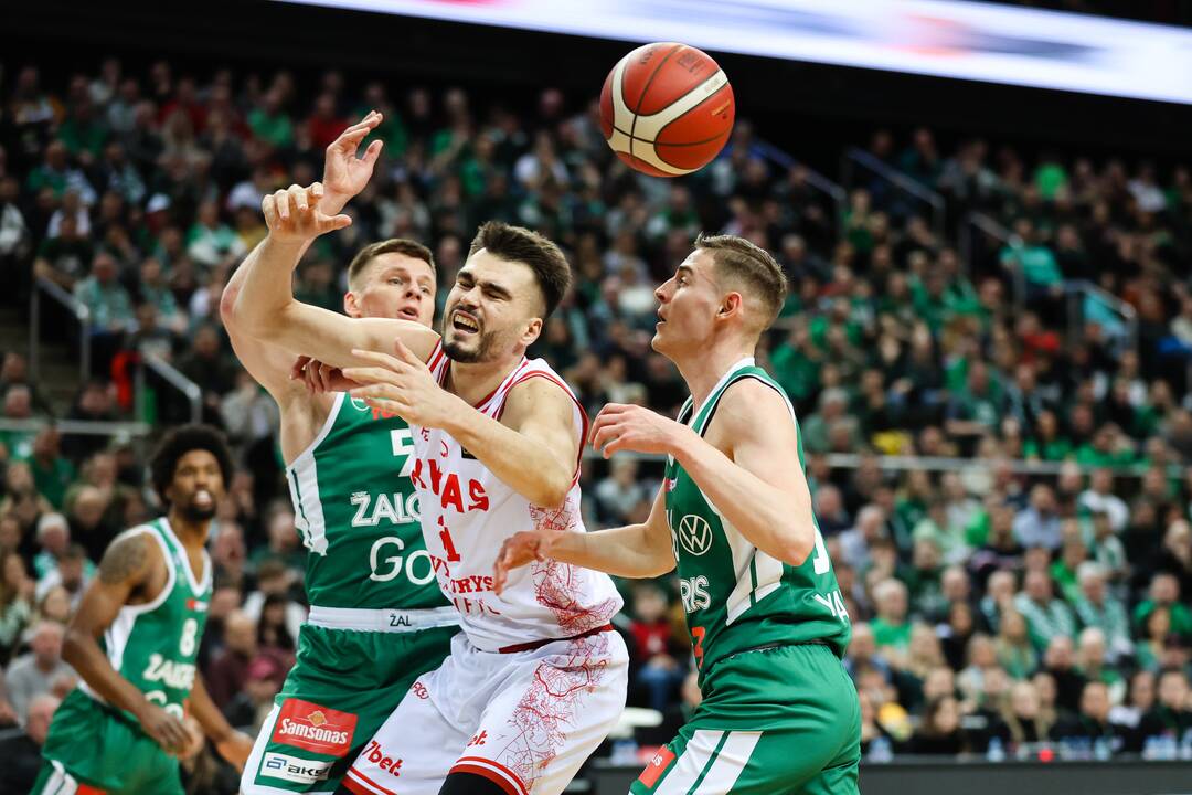  LKL lyderių akistata: „Žalgiris“ – „Rytas“