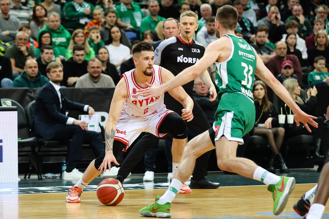  LKL lyderių akistata: „Žalgiris“ – „Rytas“