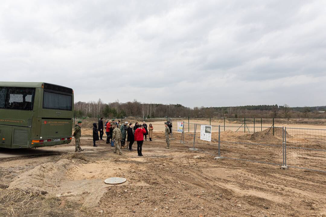 Krašto apsaugos ministerija pristatė Lietuvoje vystomus karinės infrastruktūros objektus