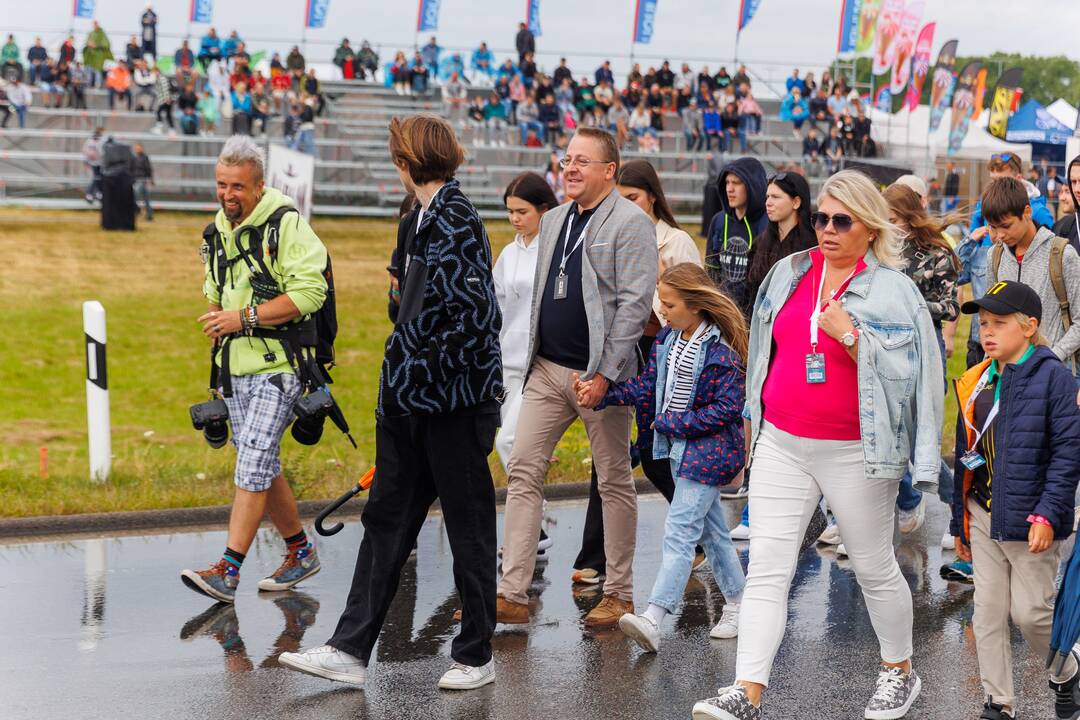 Akimirkos iki „Aurum 1006 km lenktynių“ starto