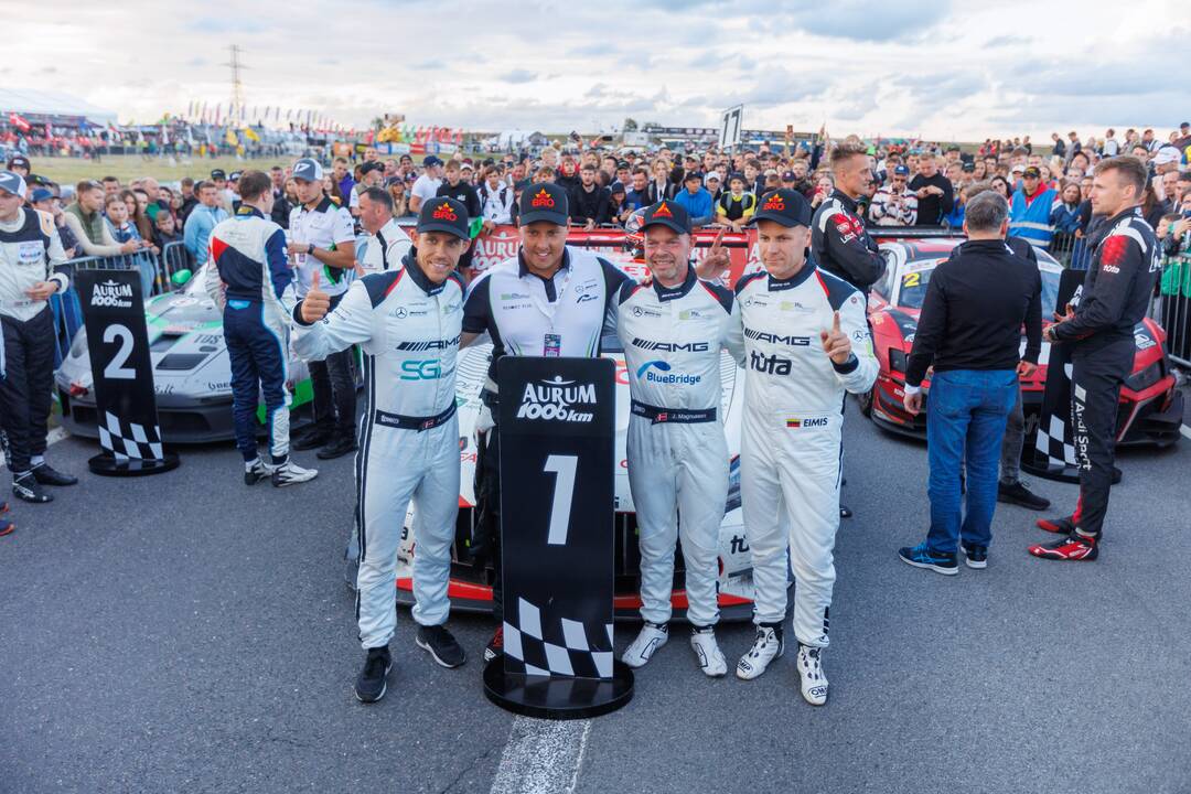 „Aurum 1006 km lenktynių“ finišas