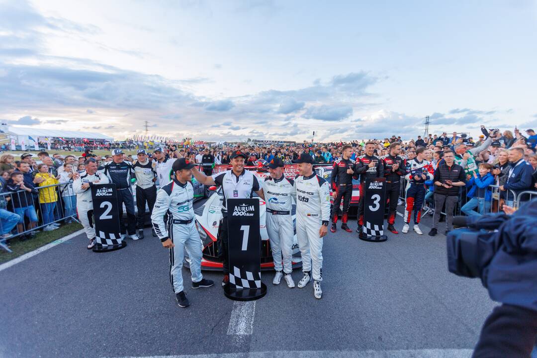 „Aurum 1006 km lenktynių“ finišas