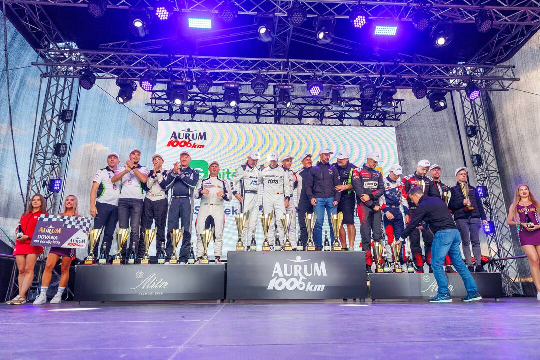 „Aurum 1006 km lenktynių“ finišas