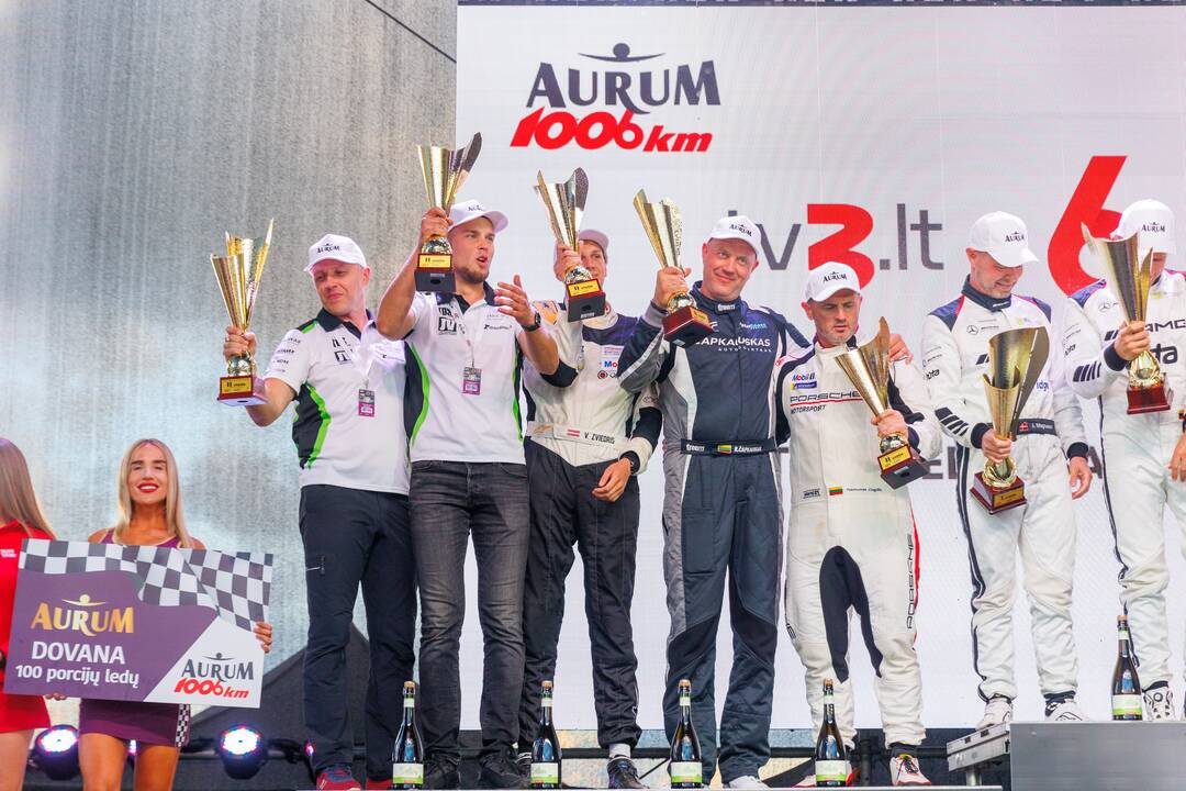 „Aurum 1006 km lenktynių“ finišas