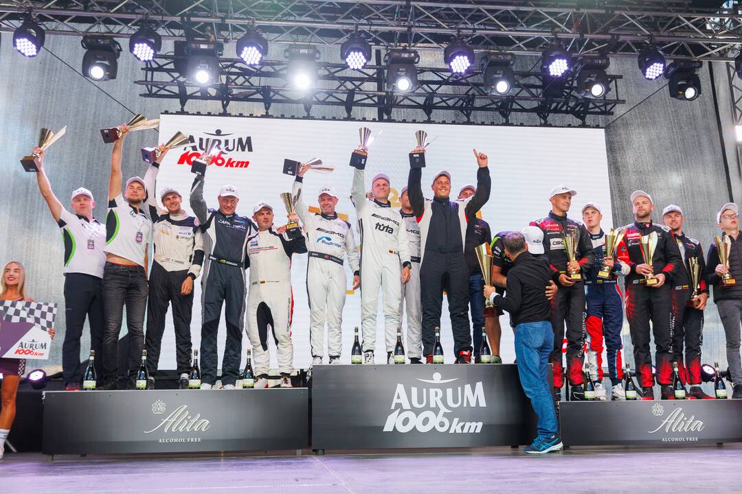„Aurum 1006 km lenktynių“ finišas