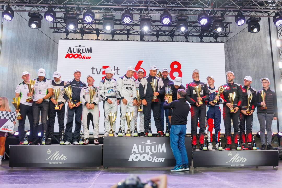 „Aurum 1006 km lenktynių“ finišas