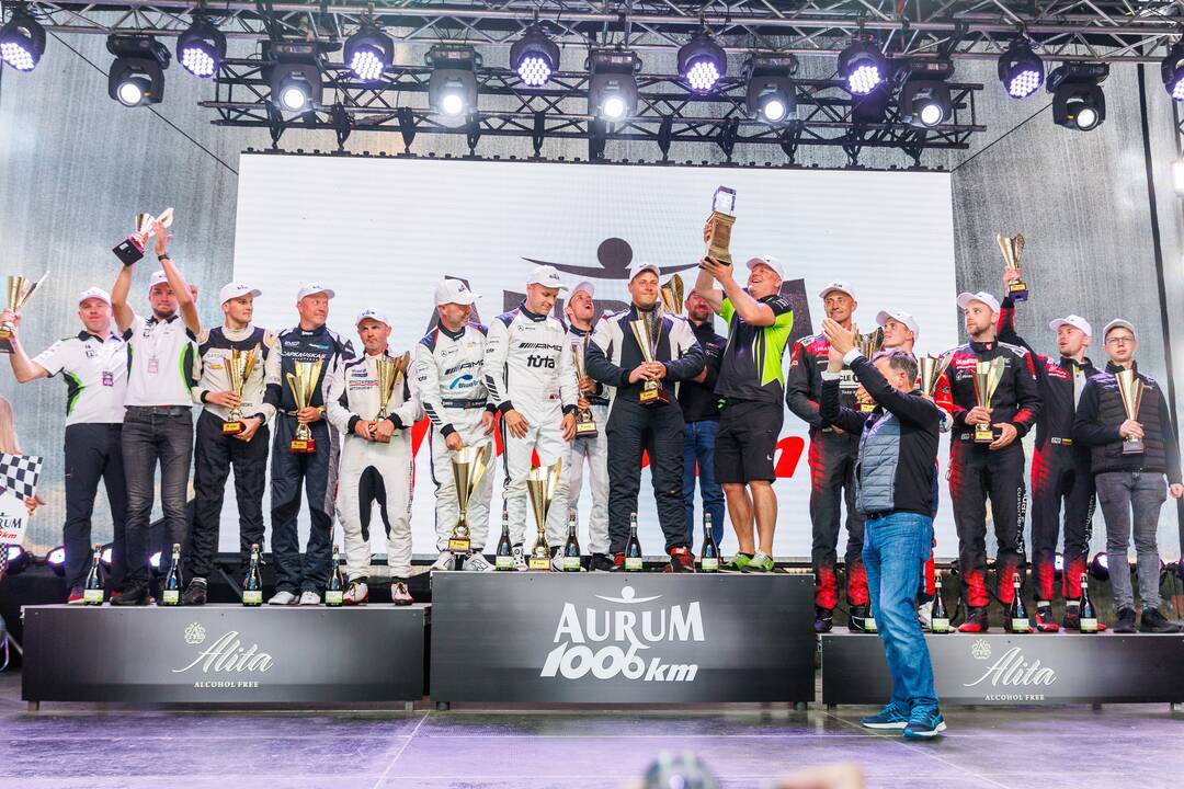 „Aurum 1006 km lenktynių“ finišas