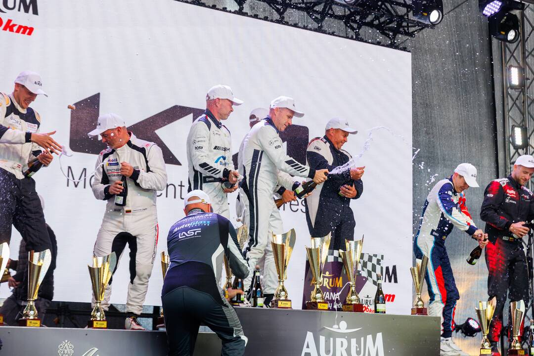 „Aurum 1006 km lenktynių“ finišas