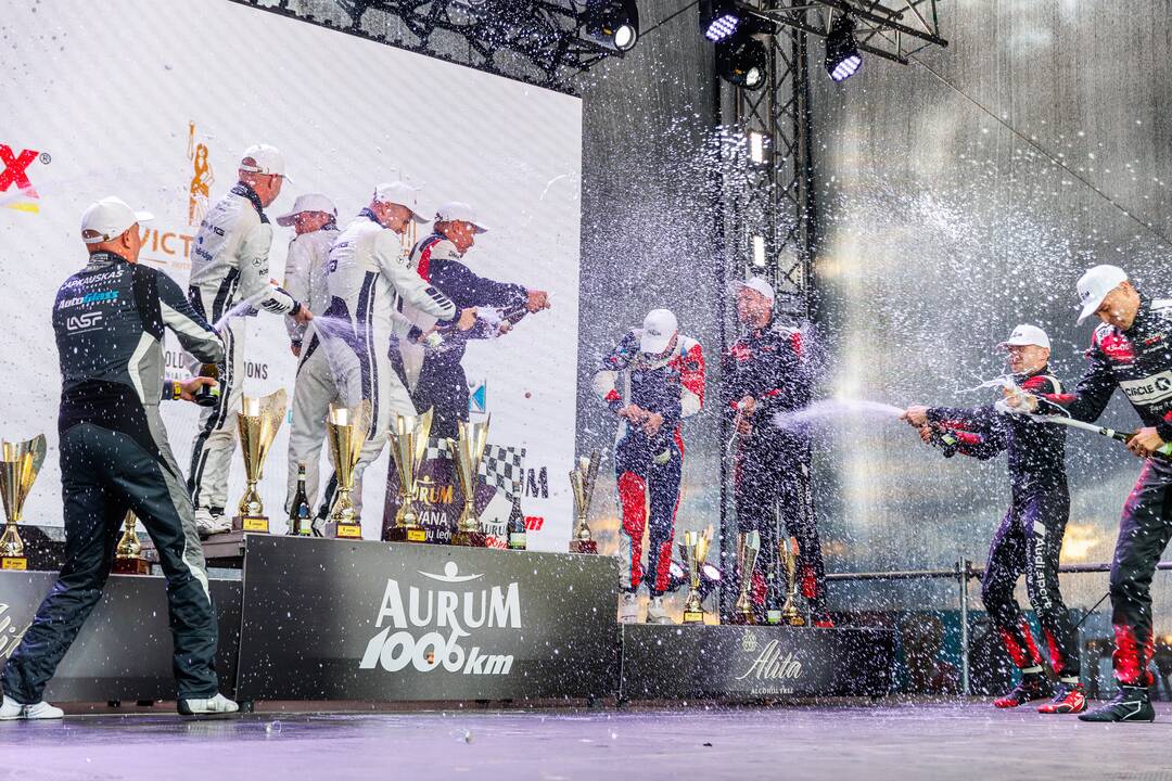 „Aurum 1006 km lenktynių“ finišas