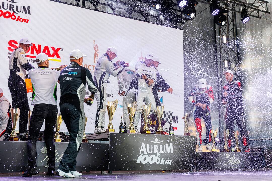 „Aurum 1006 km lenktynių“ finišas