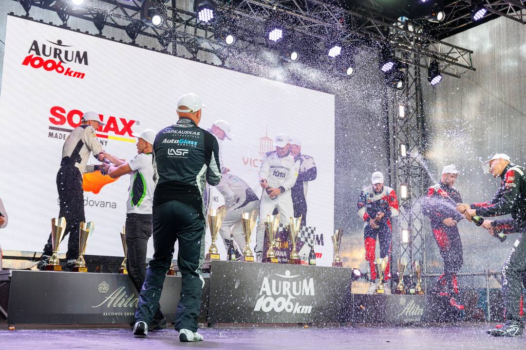 „Aurum 1006 km lenktynių“ finišas