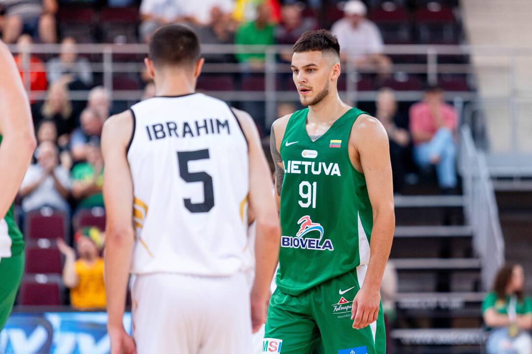 Krepšinio rungtynės: Lietuvos rezervinė rinktinė – Jordanijos rinktinė