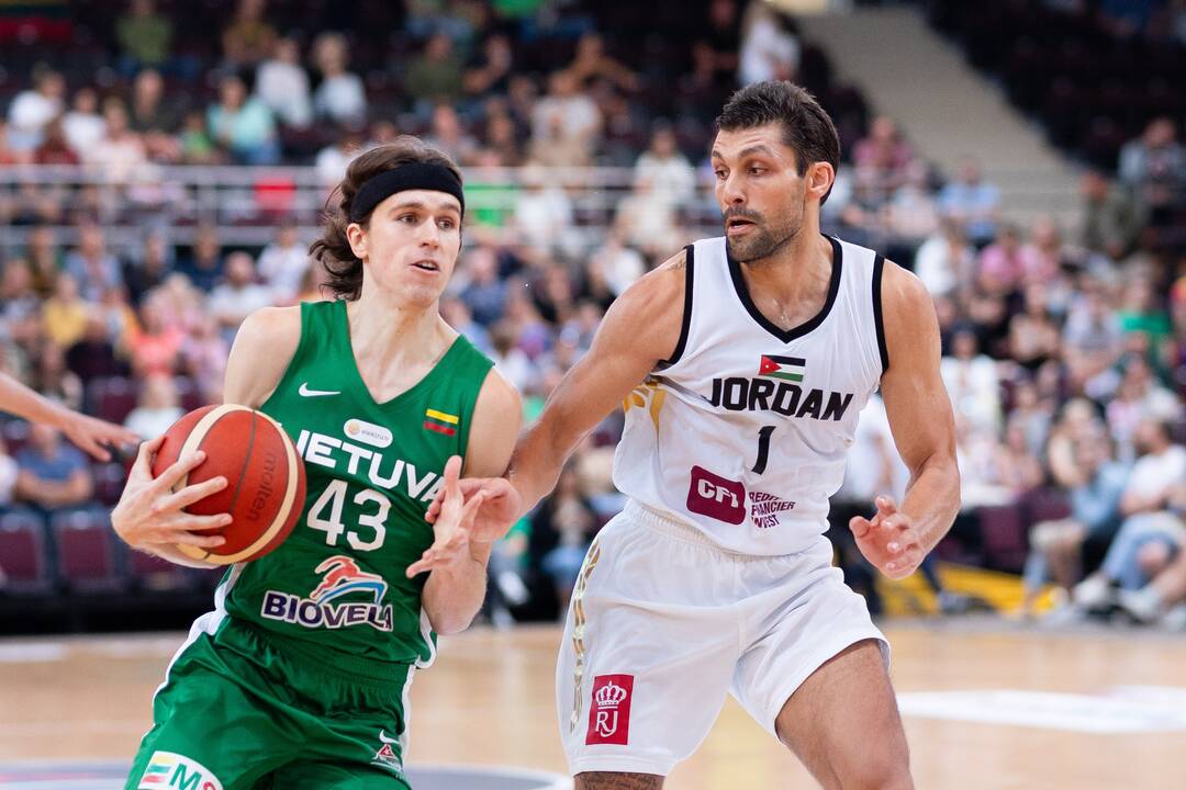 Krepšinio rungtynės: Lietuvos rezervinė rinktinė – Jordanijos rinktinė
