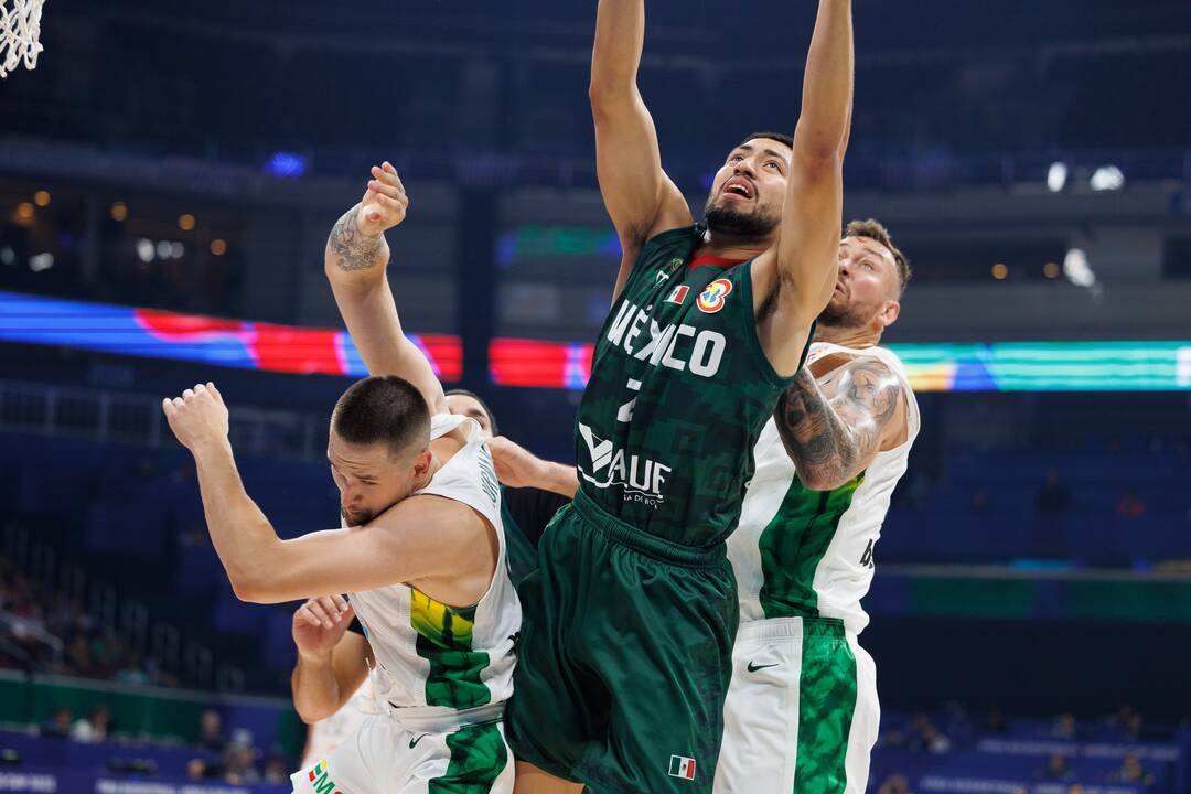 Pasaulio krepšinio čempionato Filipinuose grupės rungtynės: Meksika – Lietuva