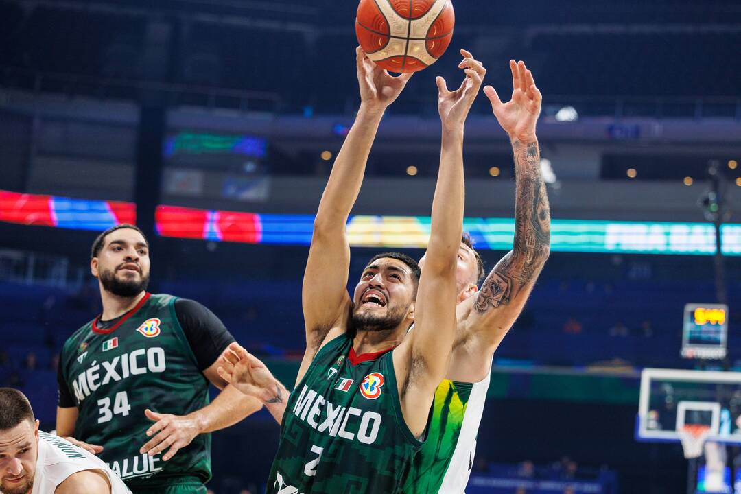Pasaulio krepšinio čempionato Filipinuose grupės rungtynės: Meksika – Lietuva