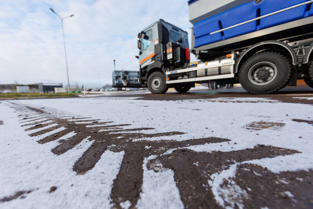 Kelių priežiūra rengiasi žiemos sezonui