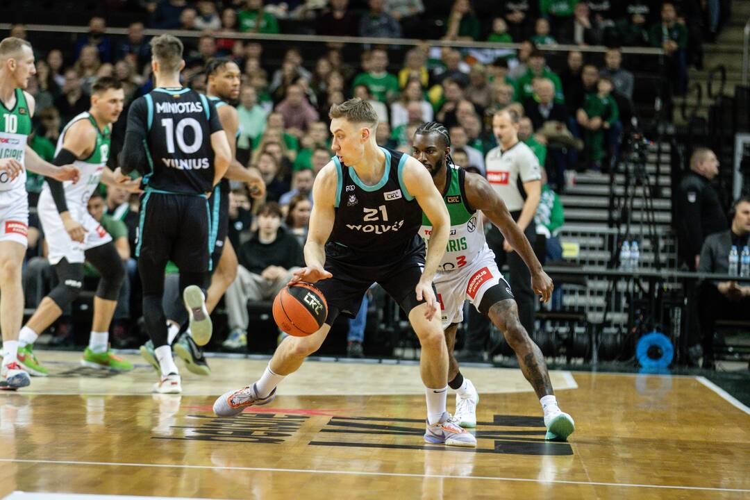 LKL: Kauno „Žalgiris“ – Vilniaus „Wolves“