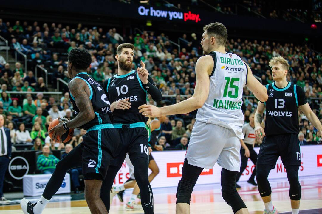 LKL: Kauno „Žalgiris“ – Vilniaus „Wolves“