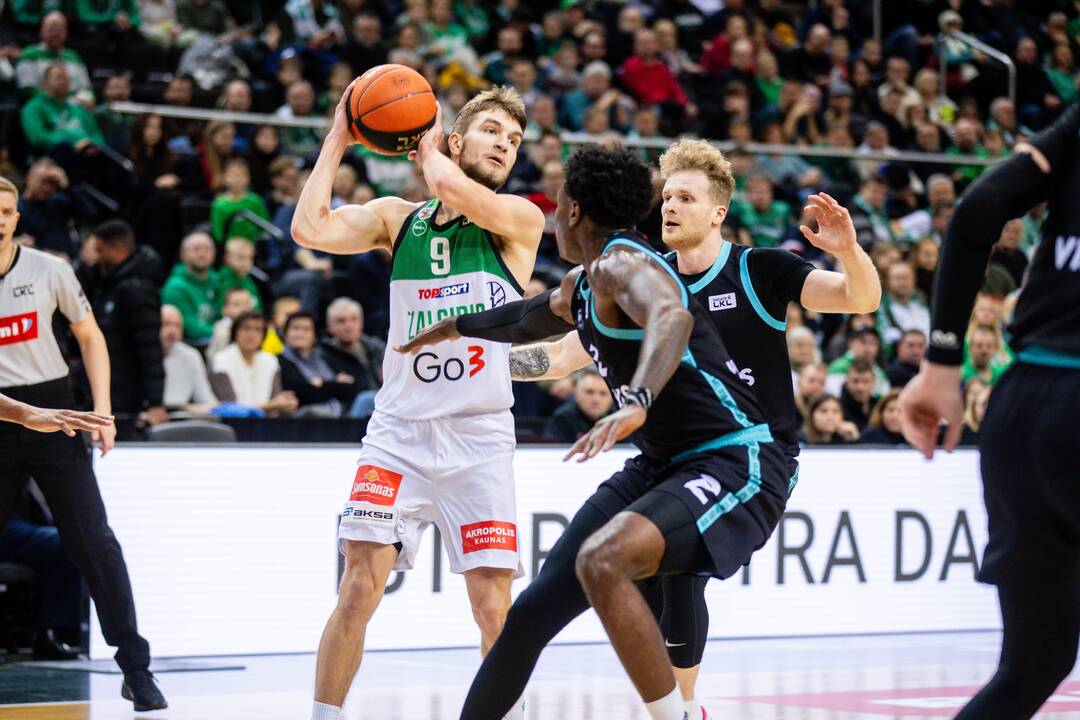 LKL: Kauno „Žalgiris“ – Vilniaus „Wolves“