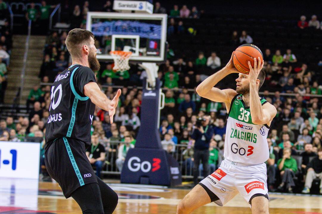 LKL: Kauno „Žalgiris“ – Vilniaus „Wolves“