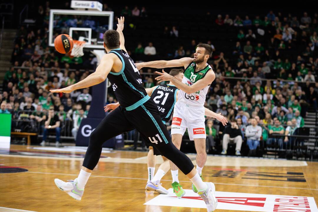 LKL: Kauno „Žalgiris“ – Vilniaus „Wolves“