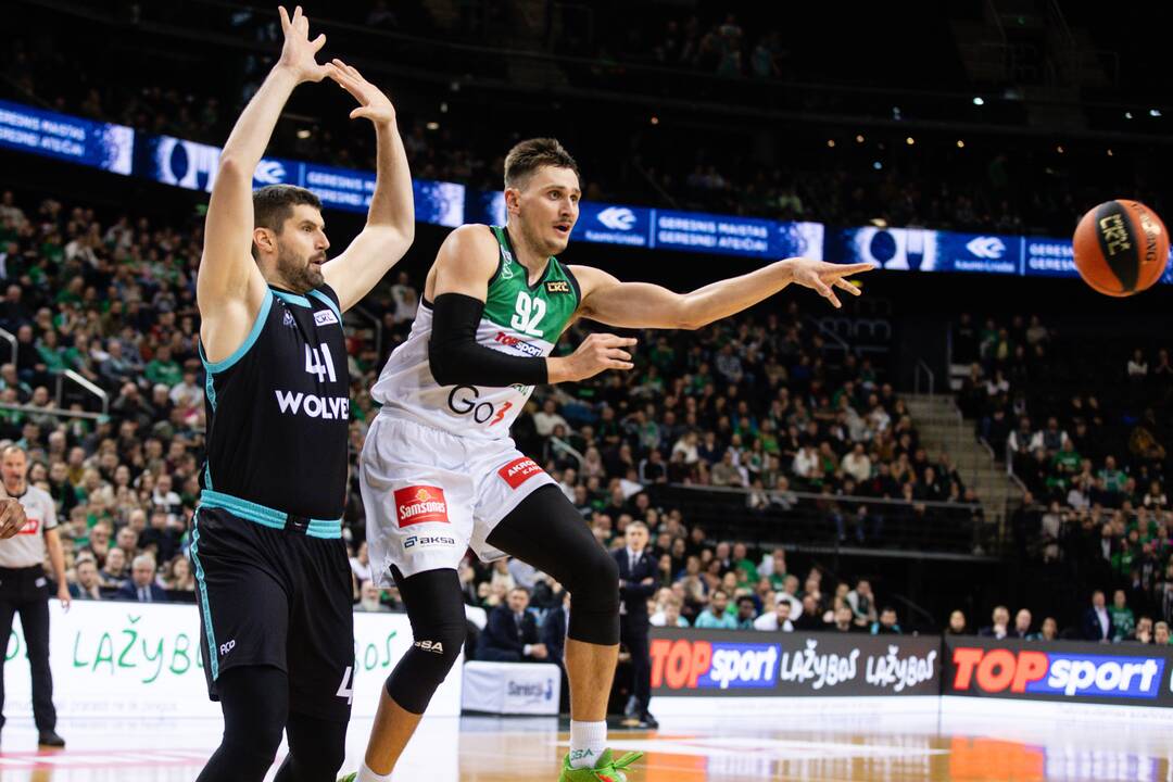 LKL: Kauno „Žalgiris“ – Vilniaus „Wolves“