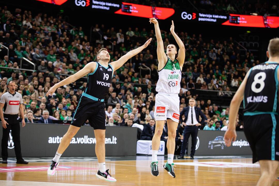 LKL: Kauno „Žalgiris“ – Vilniaus „Wolves“
