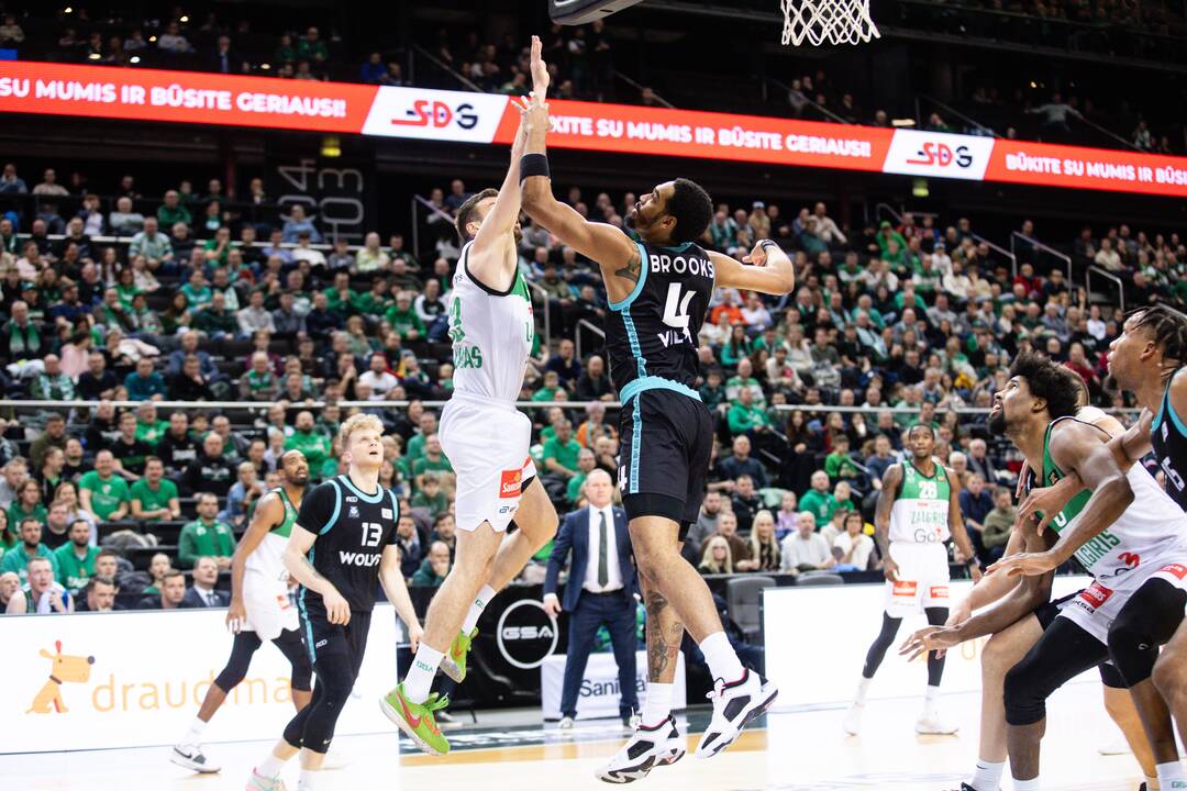 LKL: Kauno „Žalgiris“ – Vilniaus „Wolves“