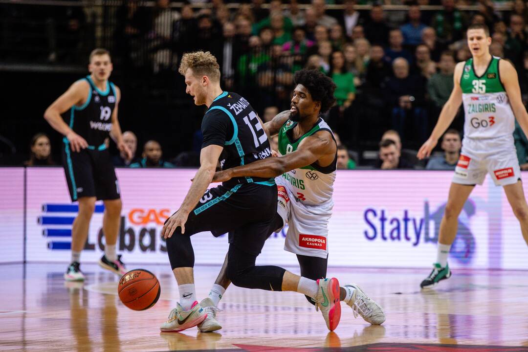 LKL: Kauno „Žalgiris“ – Vilniaus „Wolves“