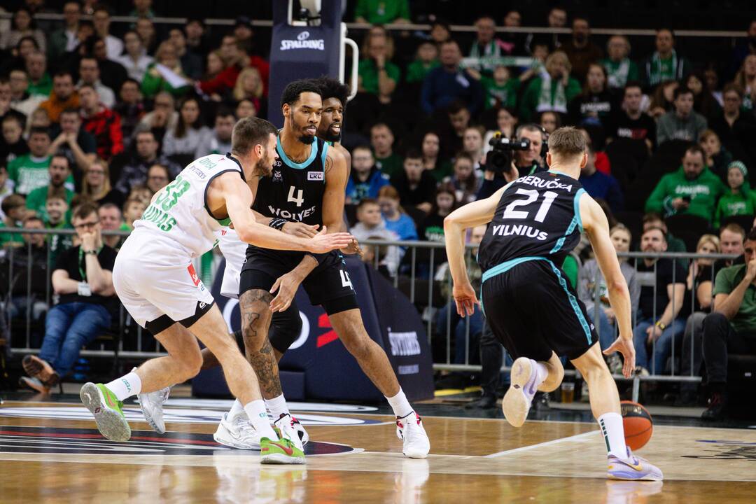LKL: Kauno „Žalgiris“ – Vilniaus „Wolves“