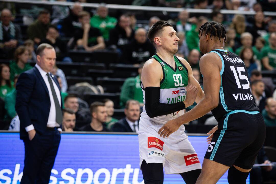 LKL: Kauno „Žalgiris“ – Vilniaus „Wolves“