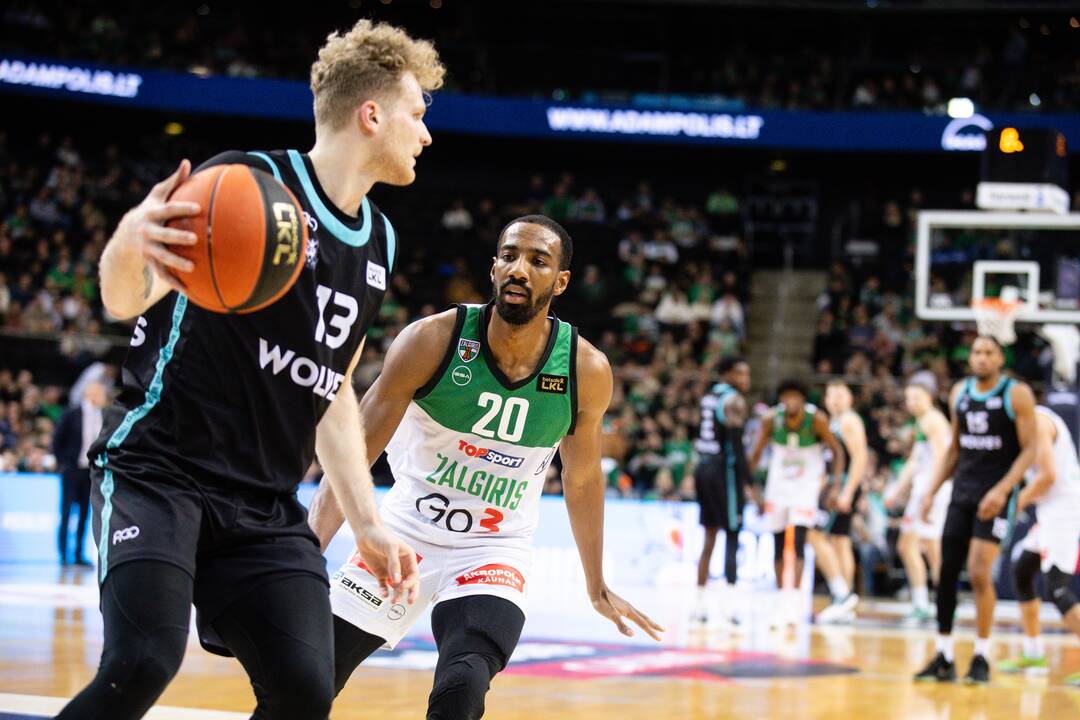 LKL: Kauno „Žalgiris“ – Vilniaus „Wolves“