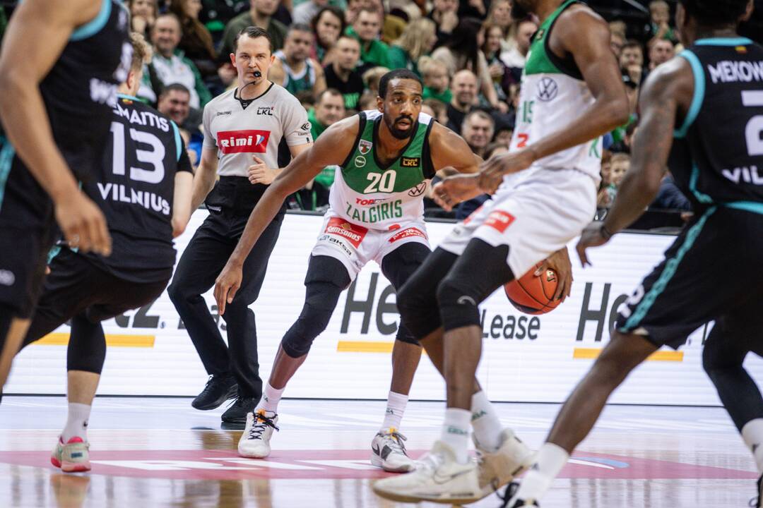 LKL: Kauno „Žalgiris“ – Vilniaus „Wolves“