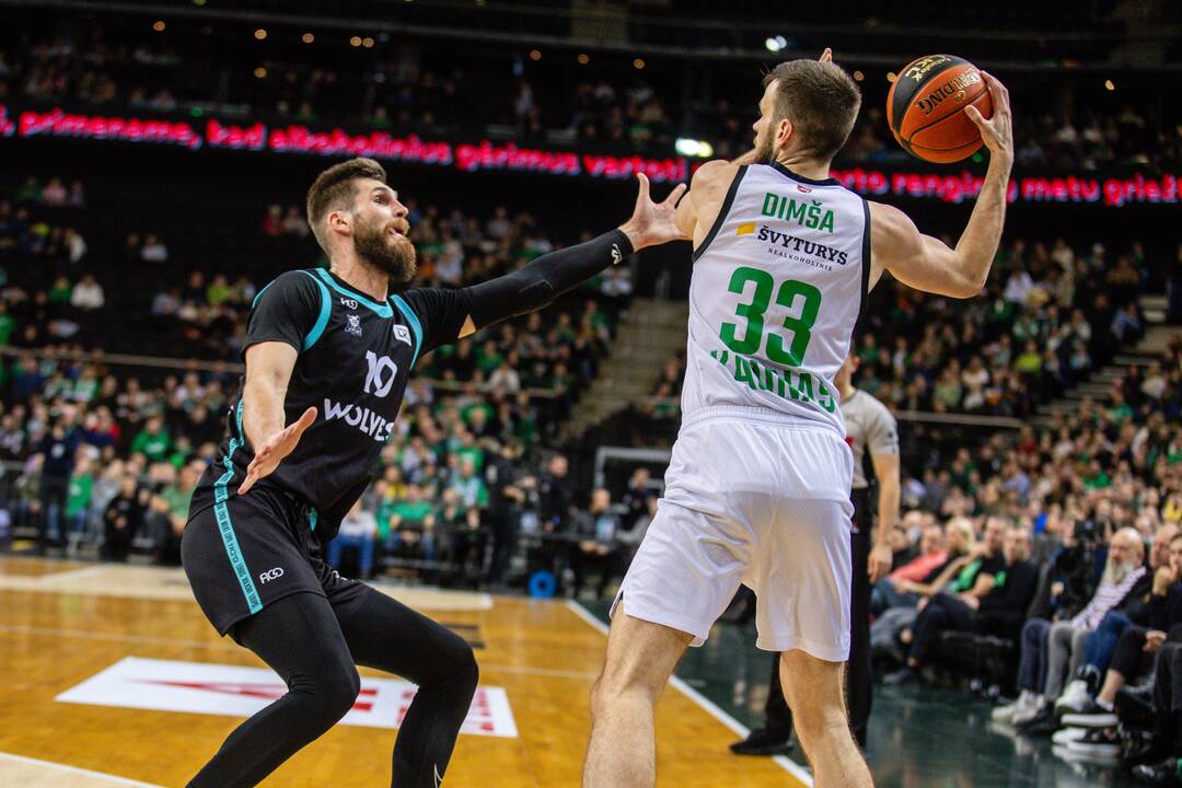 LKL: Kauno „Žalgiris“ – Vilniaus „Wolves“