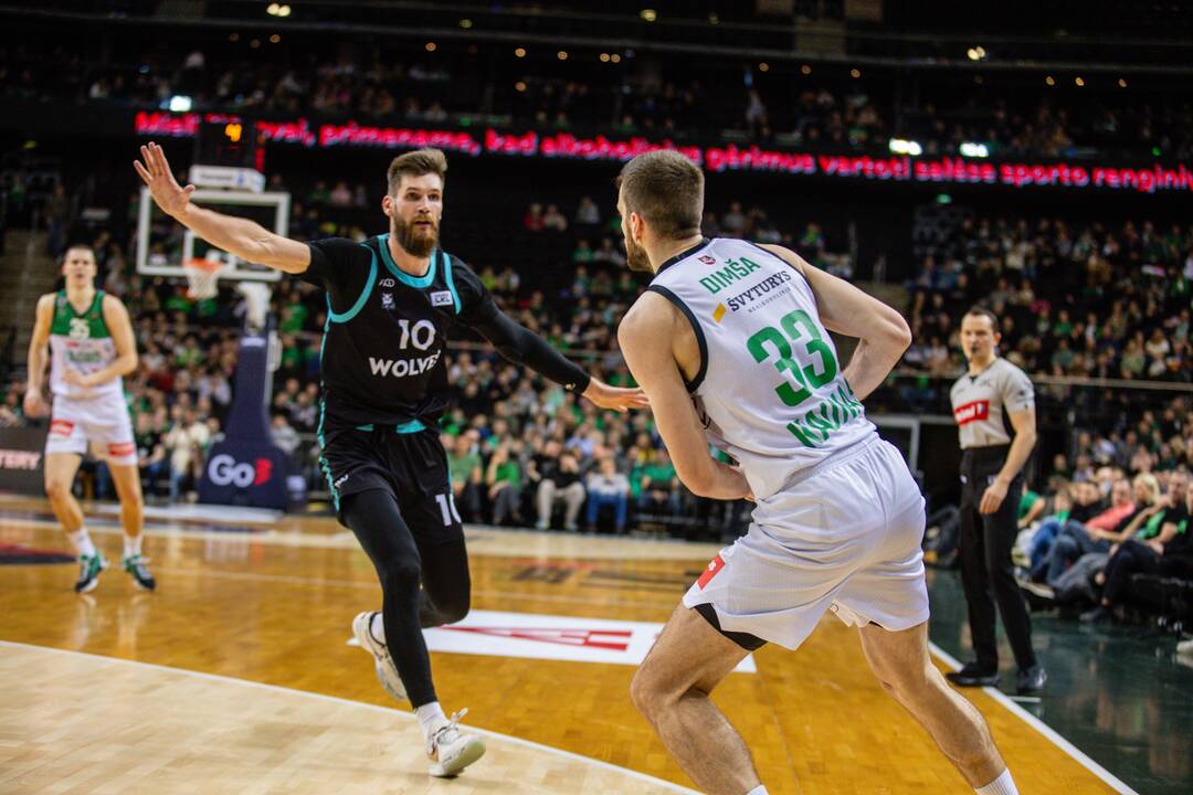 LKL: Kauno „Žalgiris“ – Vilniaus „Wolves“