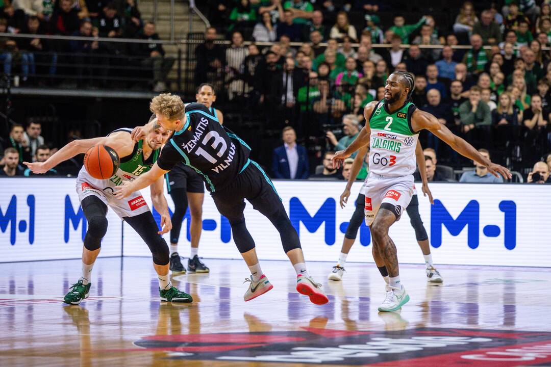 LKL: Kauno „Žalgiris“ – Vilniaus „Wolves“