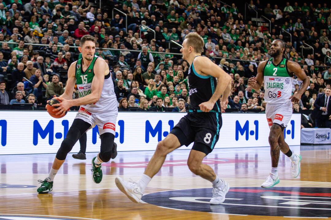 LKL: Kauno „Žalgiris“ – Vilniaus „Wolves“