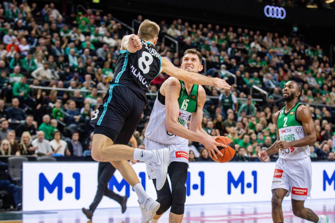 LKL: Kauno „Žalgiris“ – Vilniaus „Wolves“